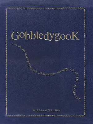 cover image of Gobbledygook
